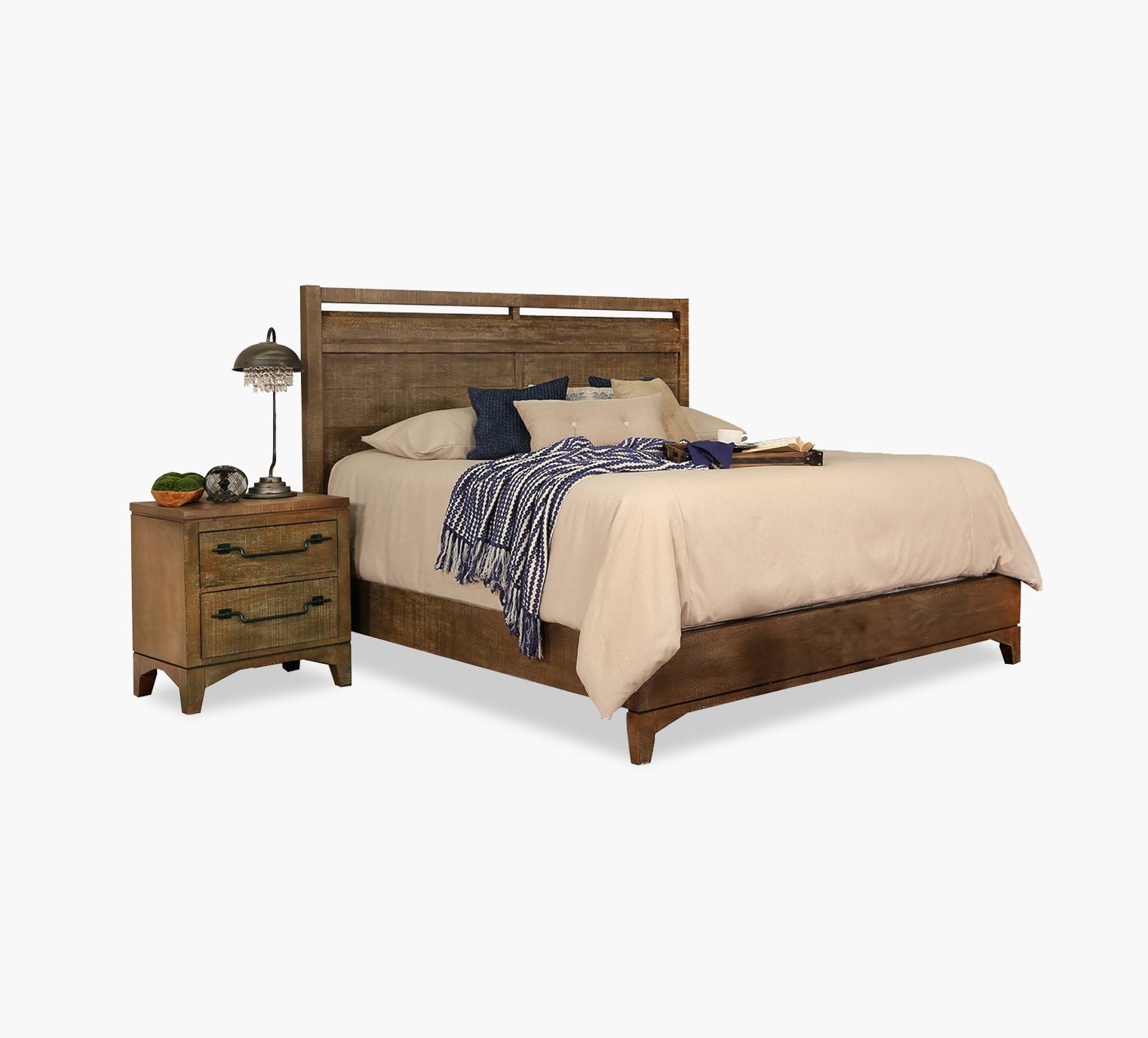 Fulton Cocoa King Panel Bed Kane S Furniture