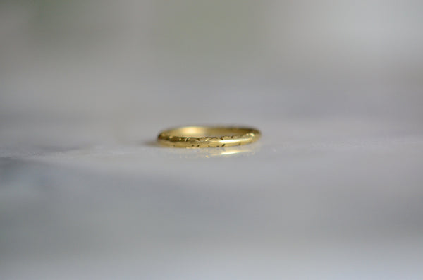 Georgian-Style Brass Split Ring
