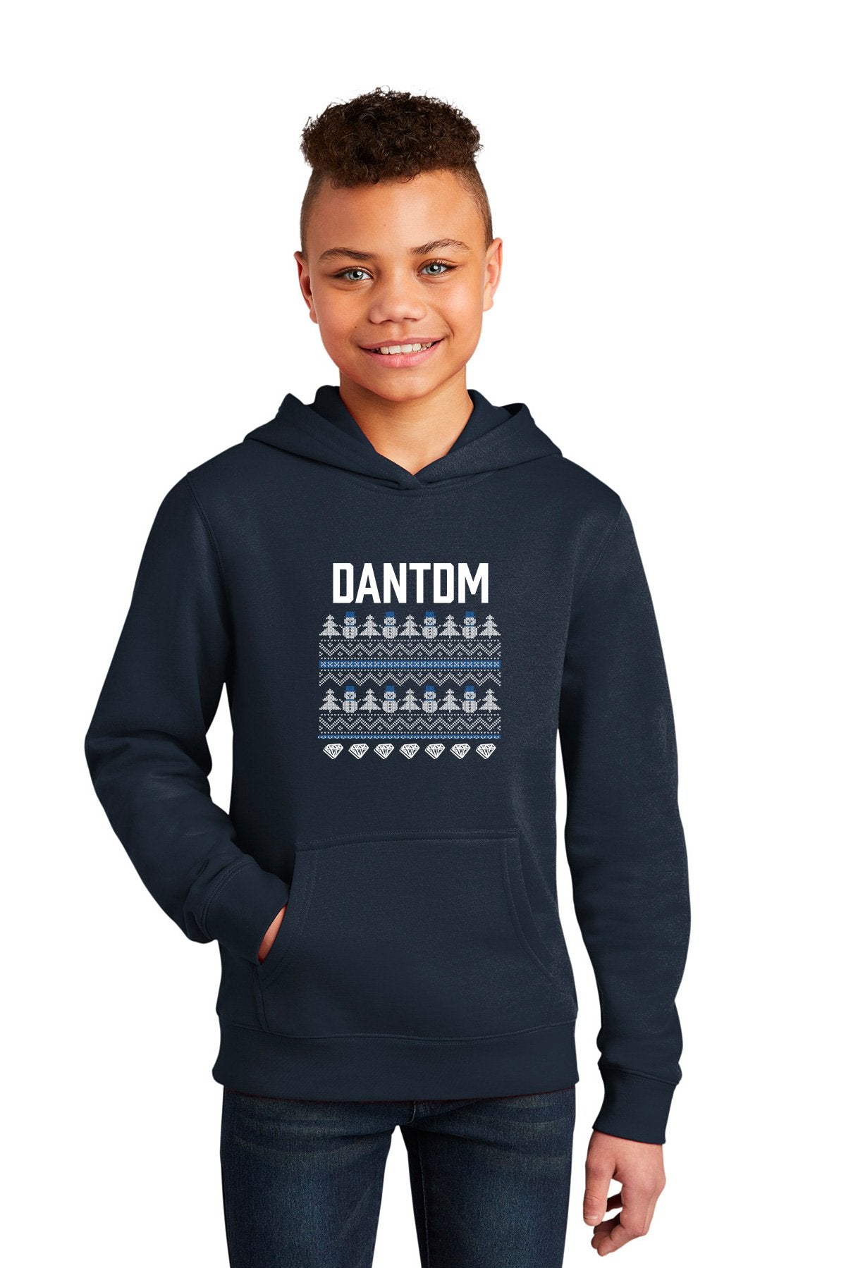 DanTDM Holiday Hooded Sweatshirt - OFFICIAL STORE OF DANTDM