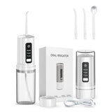 Portable Oral Irrigator 230ml Water Tank Dental Water Flosser USB Rechargeable Waterpick Teeth Whitening Cleaner Dropshipping