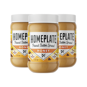 Honey Peanut Butter 3 Pack Homeplate Peanut Butter