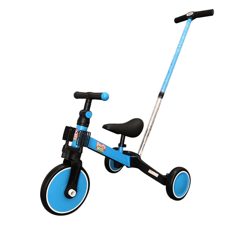 Panda Kids & Baby - 2 in 1 Foldable Balance Bike & Tricycle With Push