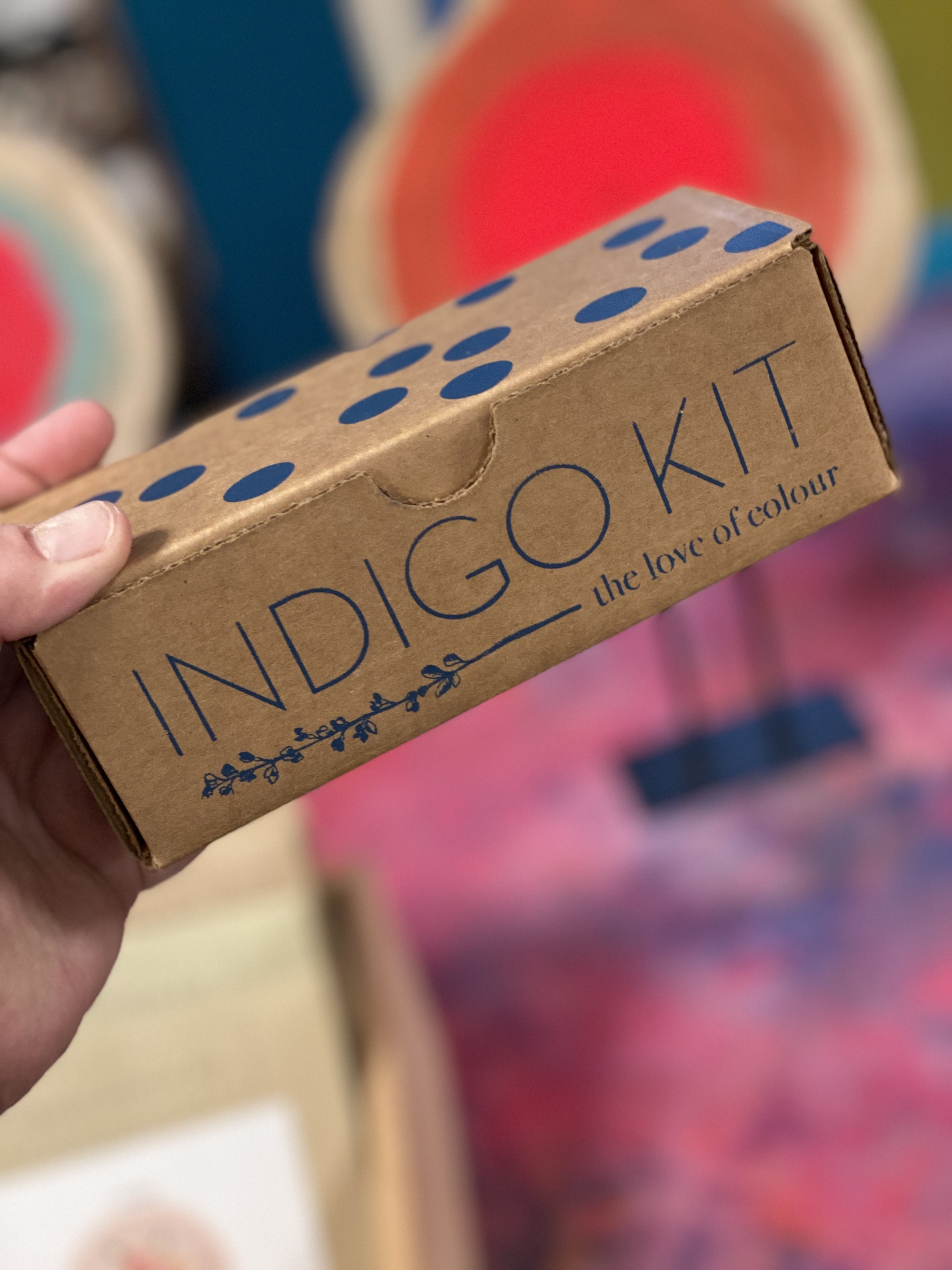 Indigo Clay Resist Printing Kit - A Threaded Needle