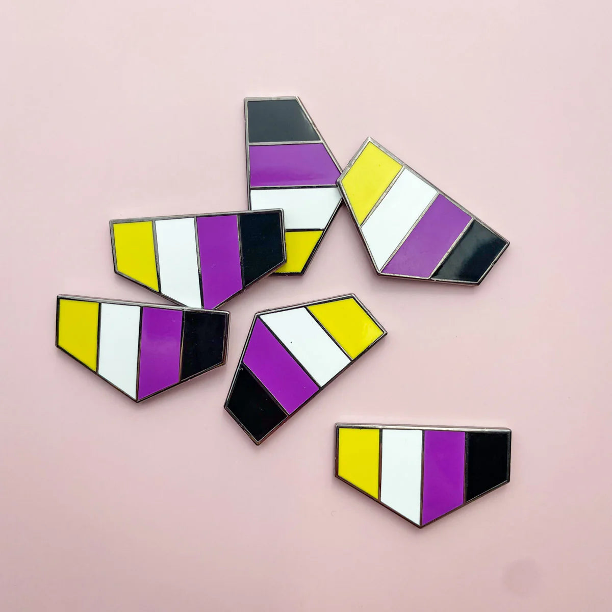 Badge - Nonbinary Pride (Flags For Good) Bottom Only