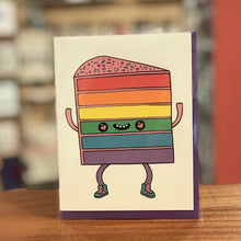 Load image into Gallery viewer, Card - Happy Rainbow Cake
