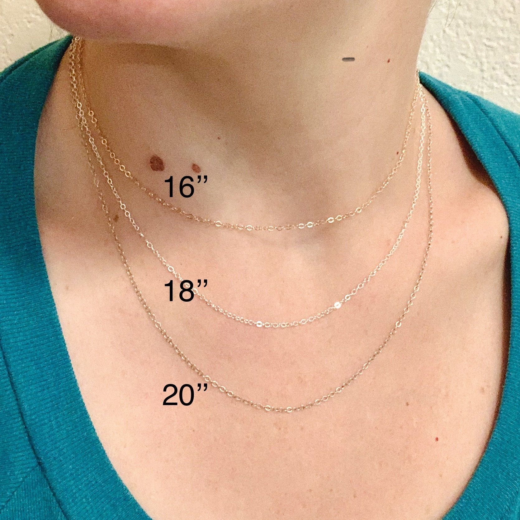 16 v 18 necklace