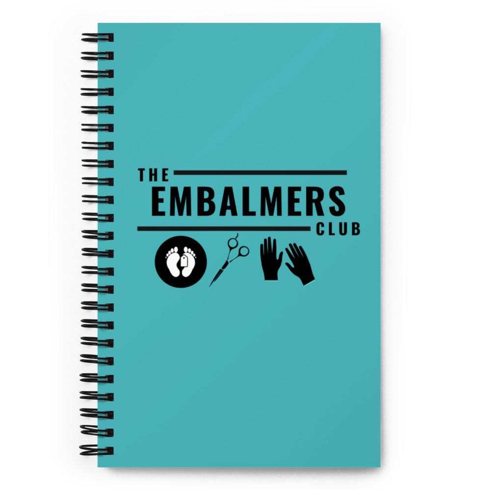 The Embalmers Club Spiral notebook