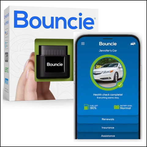 Bouncie OBD automobile tracking device