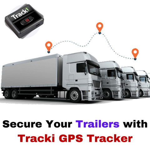 Secure Your Trailers with Tracki GPS Tracker