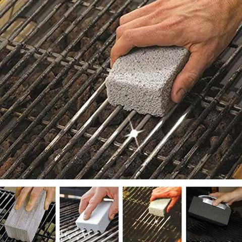 Clean'Brick - Brique de nettoyage pour barbecue (pack de 3