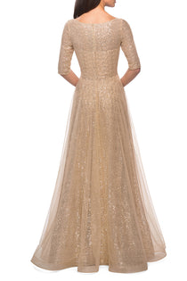 light gold mother of the bride dresses