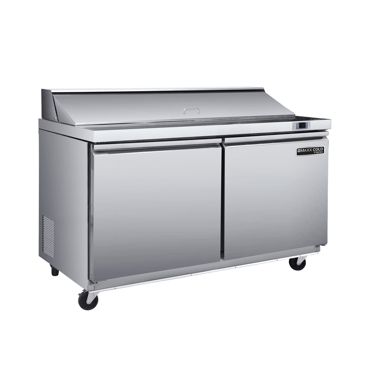 Maxx Cold V-Series 2 Door Refrigerated Mega Top Prep Table