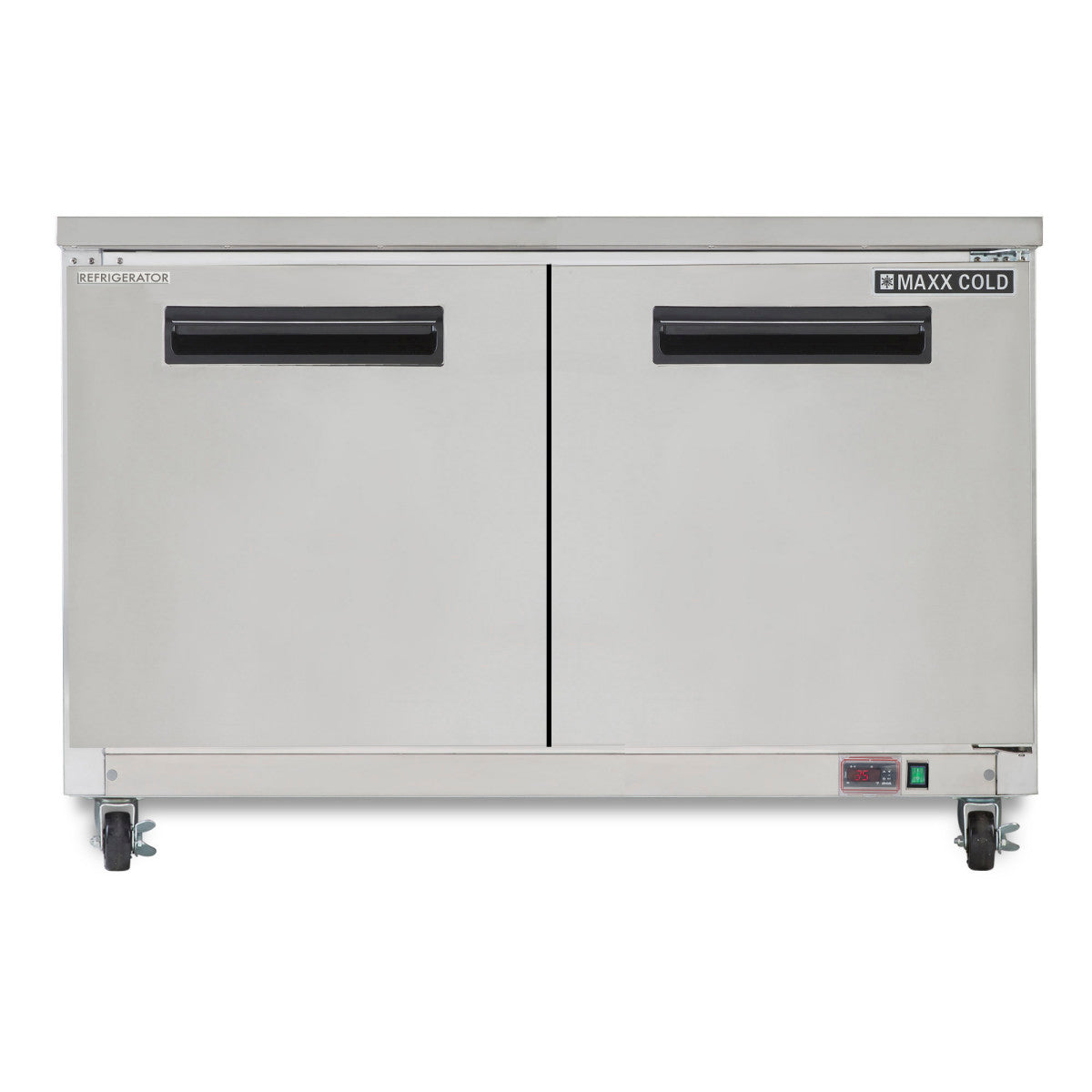 Maxx Cold X-Series Double Door Undercounter Refrigerator