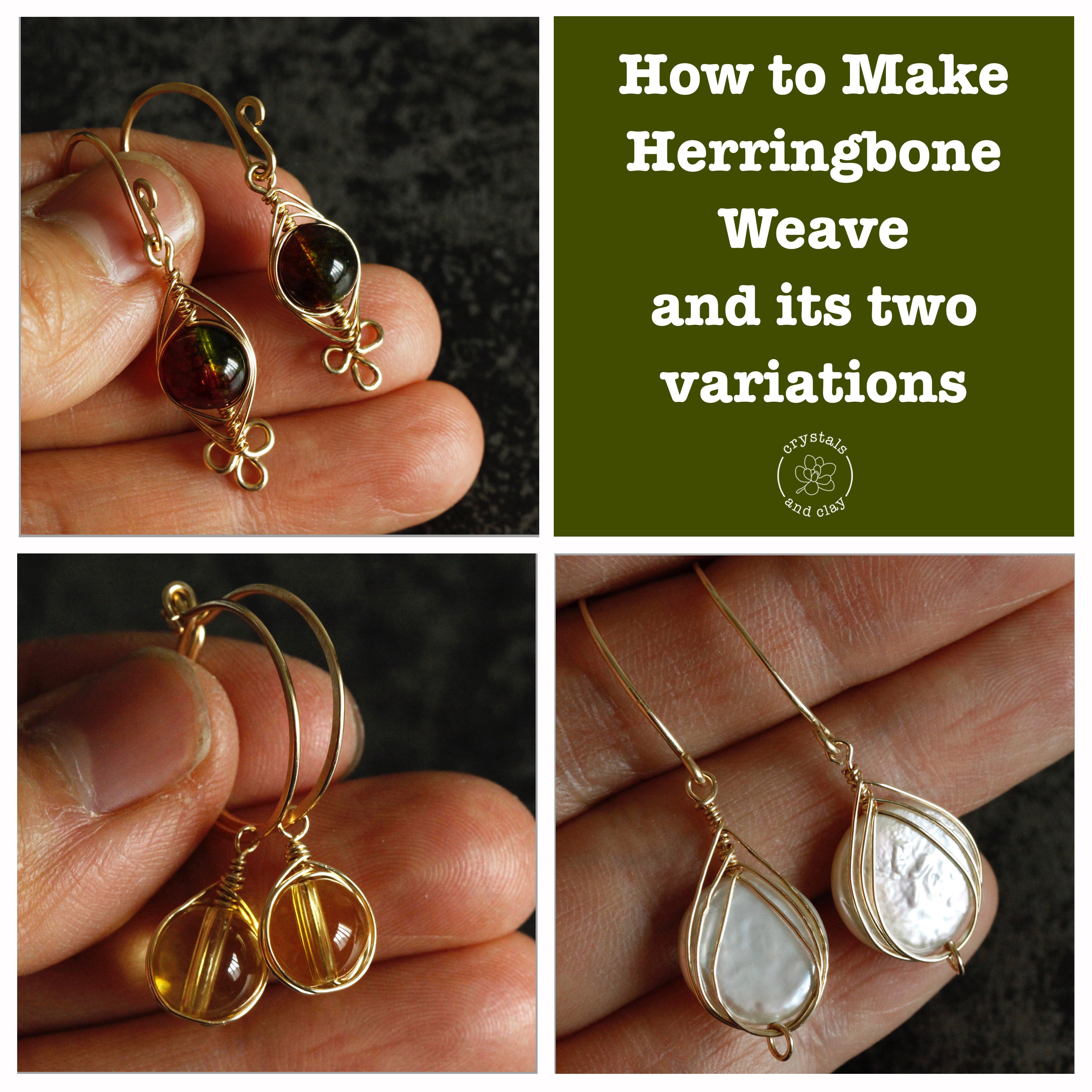 Wire Wrapping Tutorial Book Learn GemStone Wrapped Pendant Jewelry