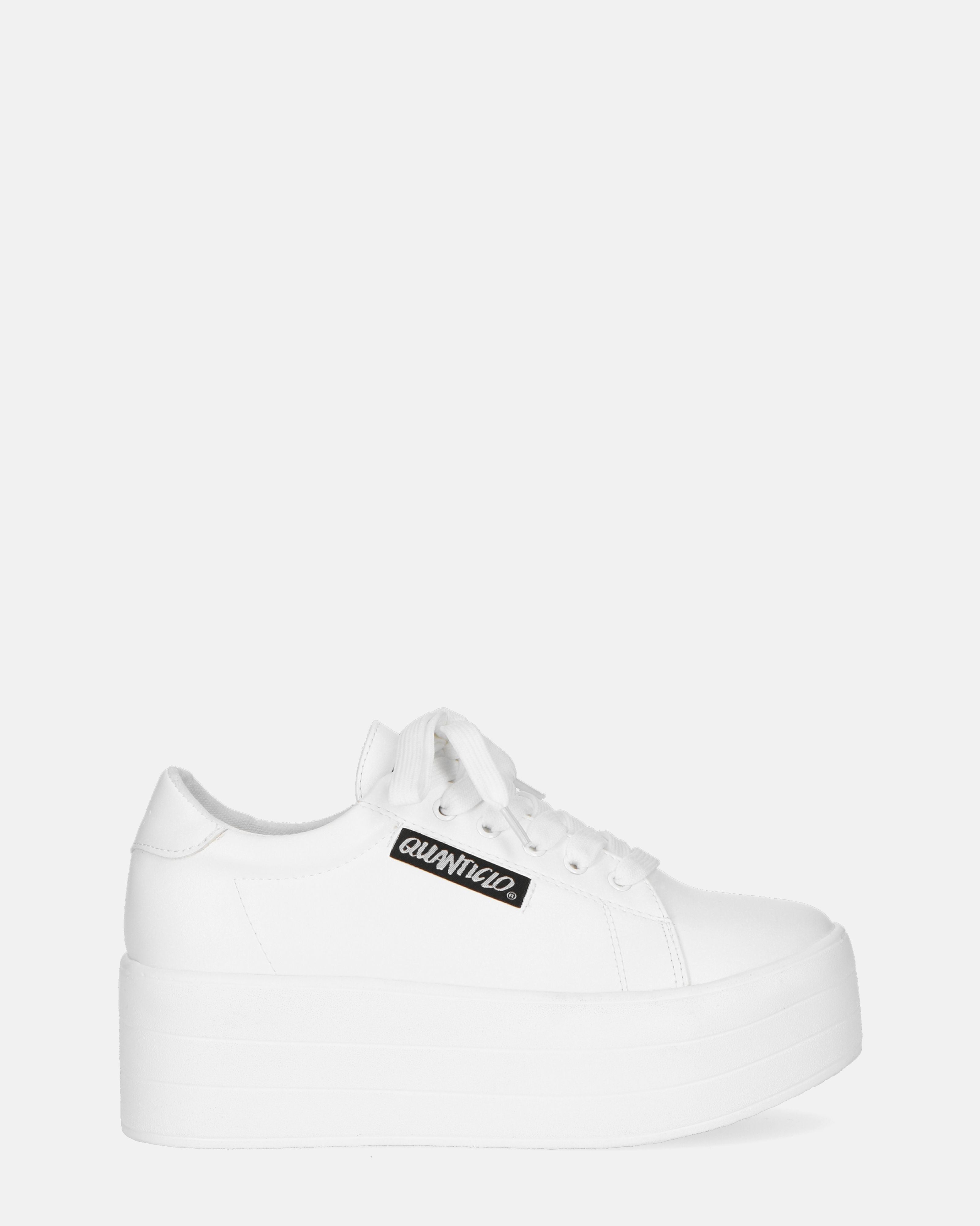 QUANTICLO Sporty - ZOE - platform sneakers in white