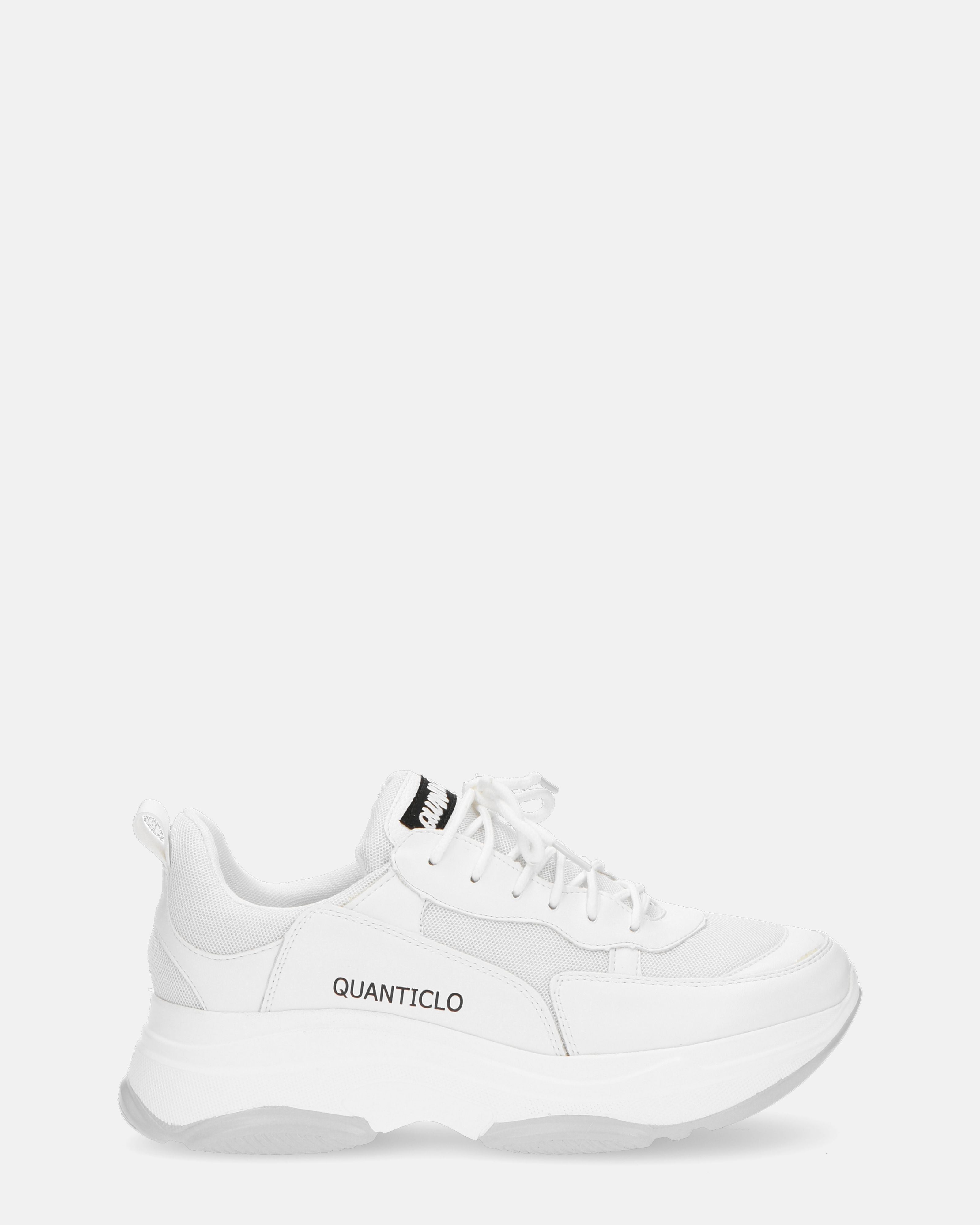 QUANTICLO Sporty - IRIS white chunky sneakers