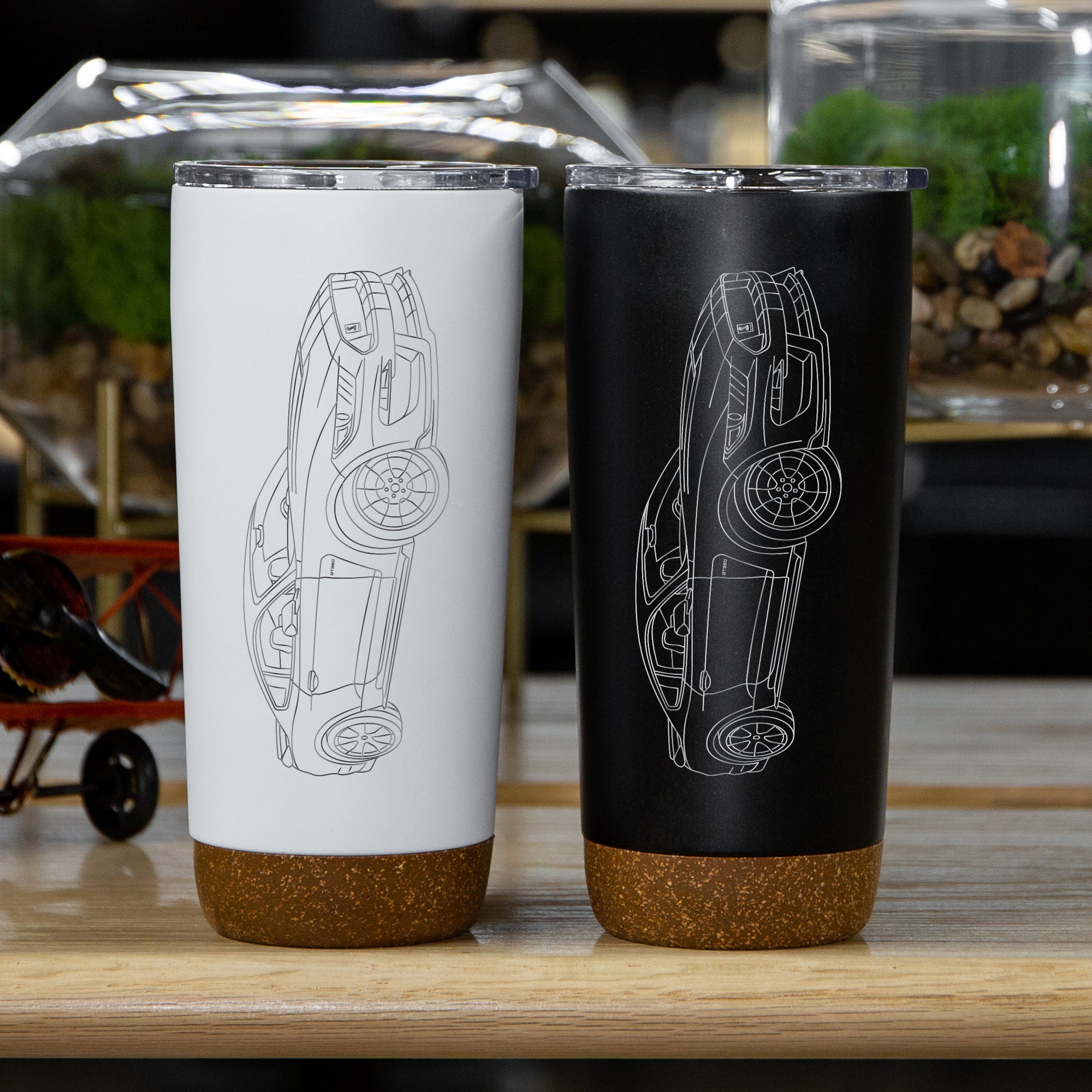 Tesla Coffee Cup Tumbler, 20 Ounces