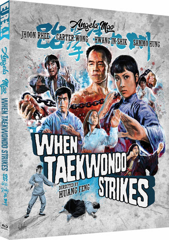 When Tae Kwon do Strikes Bluray slipcase