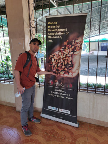 Chris Uson, founder of Filo Artisan Trade, at the CIDAMI headquarters