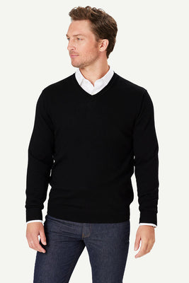 Four Ways to Wear a V-Neck Sweater for Men - GAZMAN
