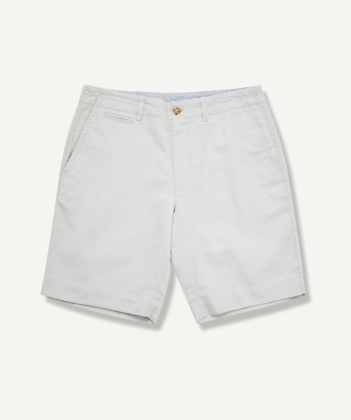 Linen Blend Shorts - Stone | Shorts | GAZMAN