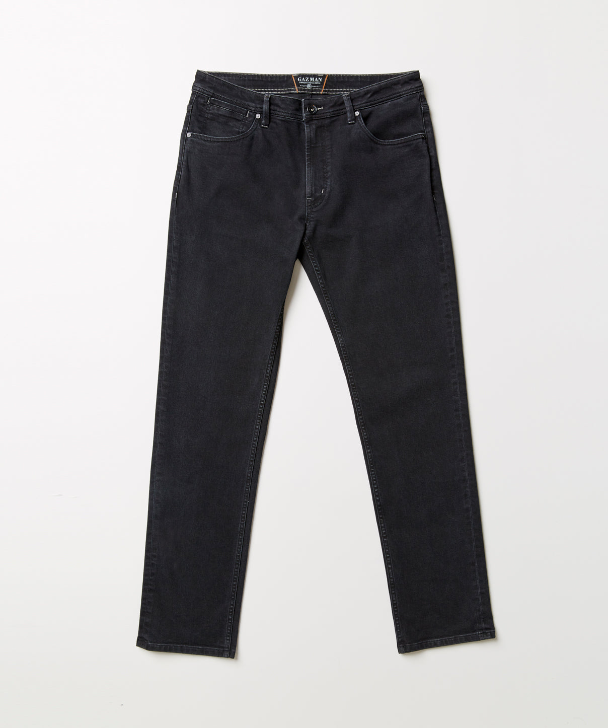 Straight Stretch Jeans - Washed Black | Jeans | GAZMAN