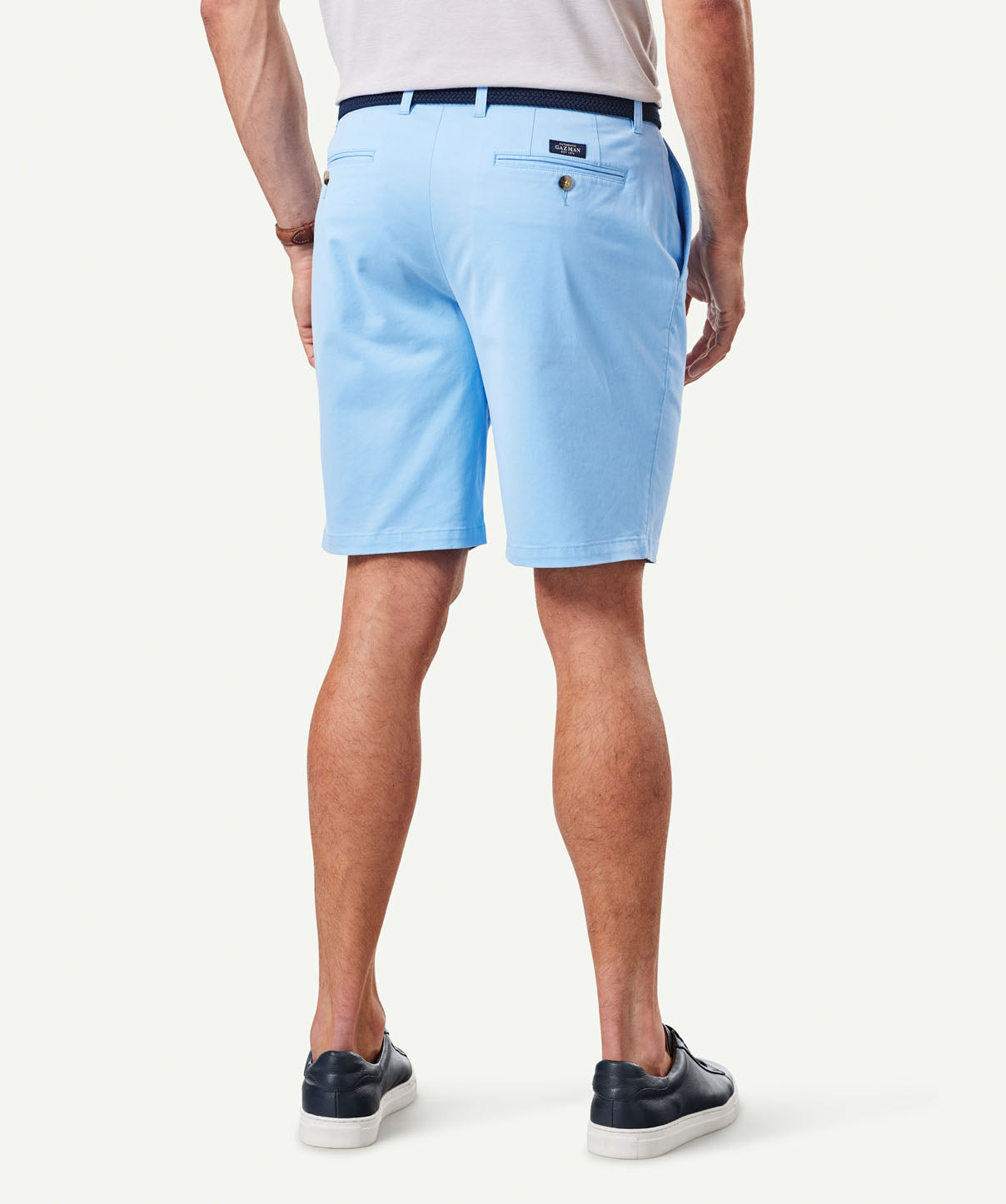 Comfort Twill Shorts - Blue | Shorts | GAZMAN