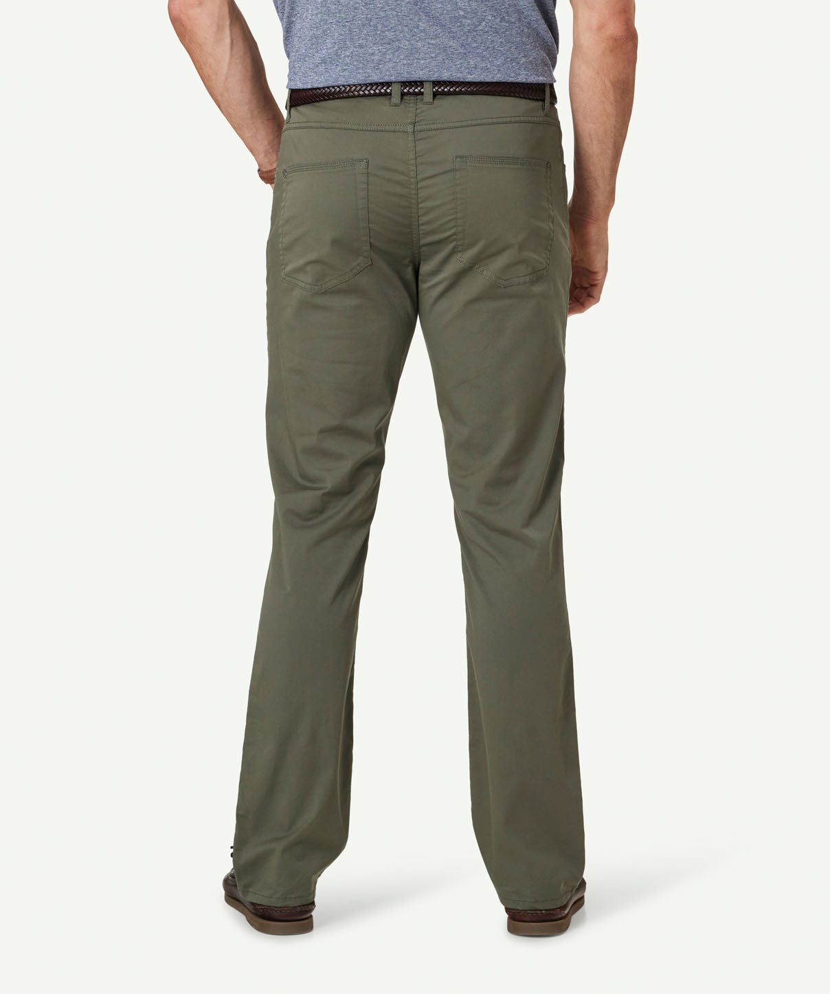 Featherweight Five Pocket Pants - Khaki | Casual Pants | GAZMAN
