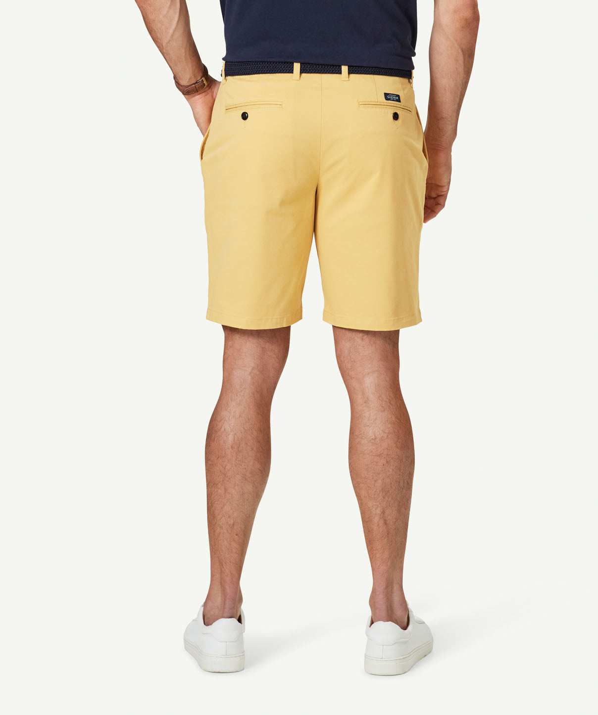 Comfort Twill Shorts - Washed Gold | Shorts | GAZMAN