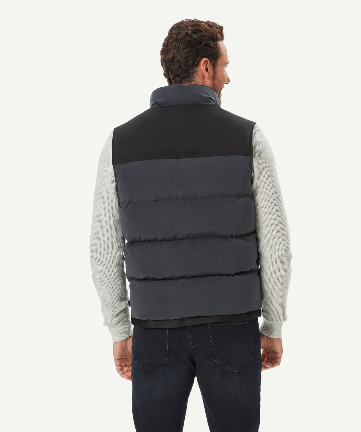 Wilmot Panel Vest - Ash | Vests | GAZMAN