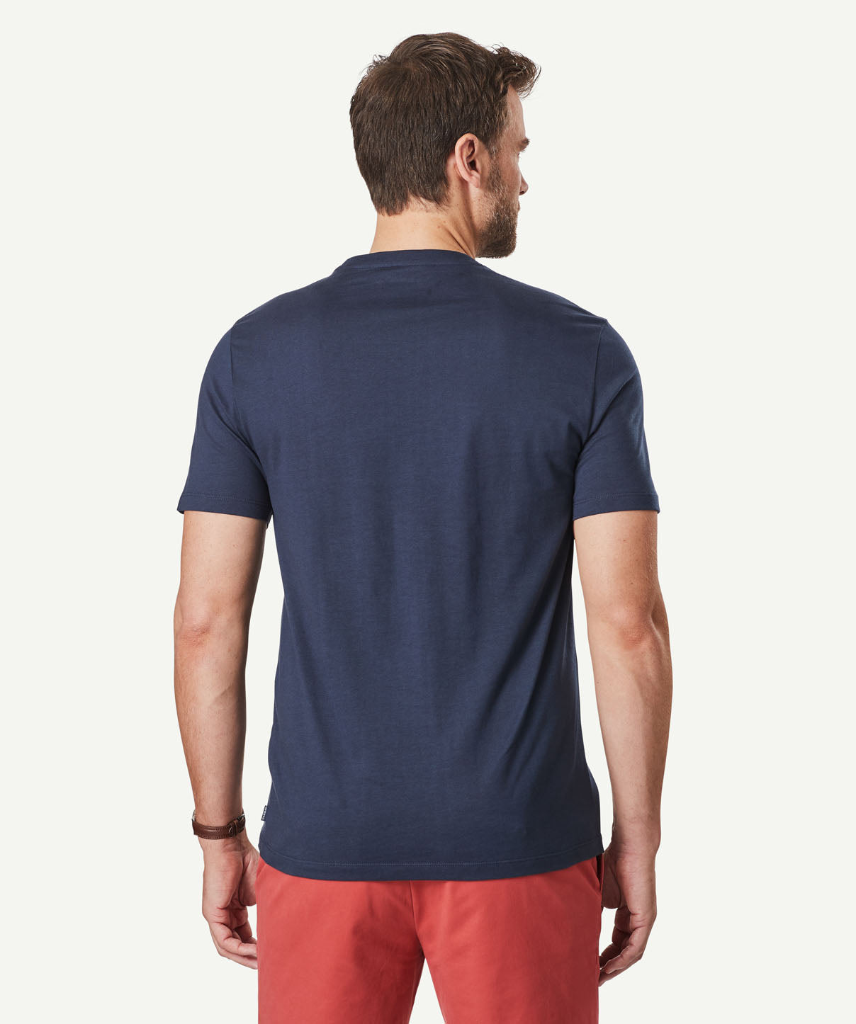 Beach Print T-Shirt - Navy | T-Shirts | GAZMAN