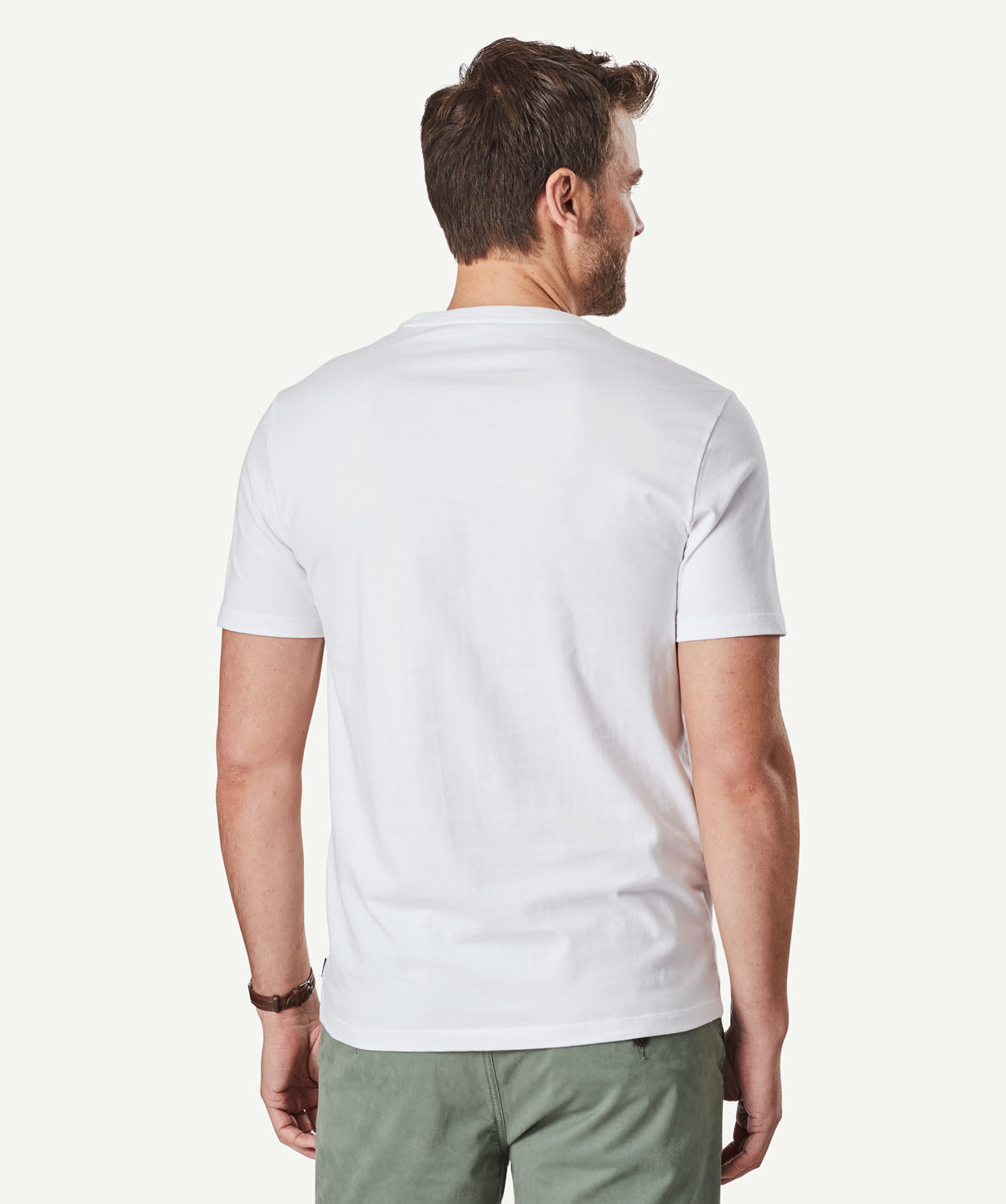 Beach Print T-Shirt - White | T-Shirts | GAZMAN