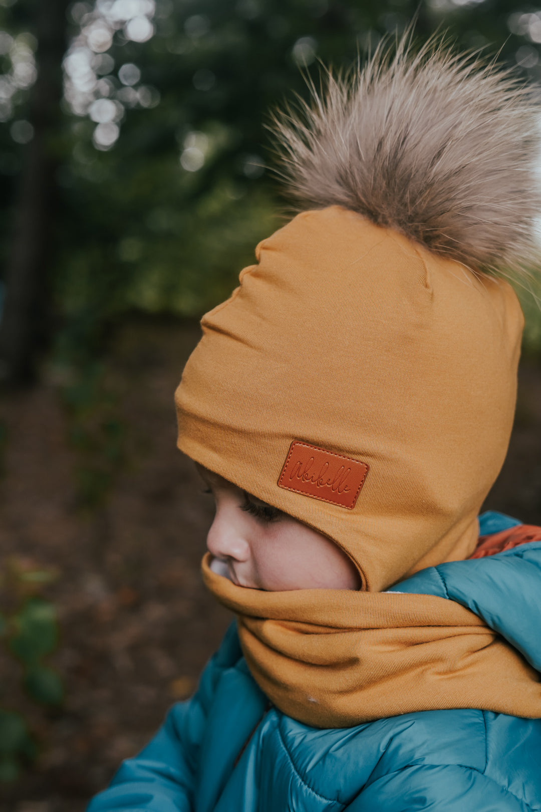 1pc Bonnet Enfant En Tricot Épais Doublé En Coton Avec - Temu Canada