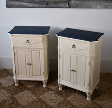 A Pair of Gustavian Style - Bedside Cabinets