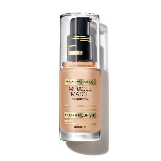 Max Factor Miracle Match Blur & Nourish Foundation 30ml Ivory – Love Thy Makeup