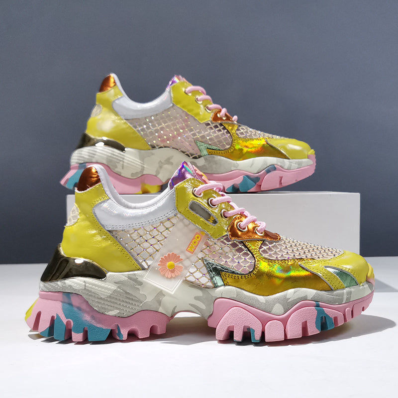 daisy chunky sneakers