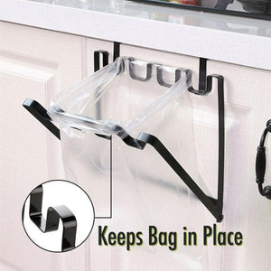 Foldable Cabinet Garbage Bag Holder Idealollipop