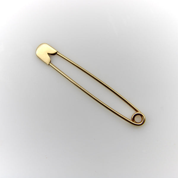 14K Gold Tiffany & Co. Retro Safety Pin Brooch | Kirsten's Corner
