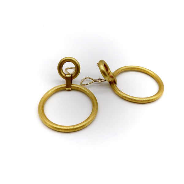Buy Vintage 14k Italian Tri Color Gold Earrings Online in India - Etsy