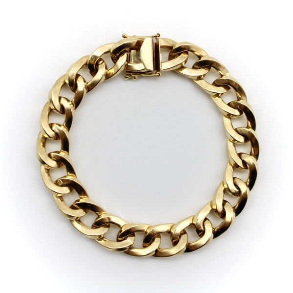 Precious Metal-plated Brass Chain Link Bracelet | Michael Kors