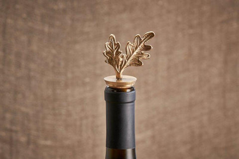 Oak Leaf Bottle Stopper