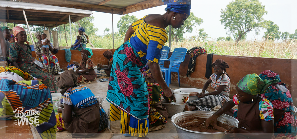 Traditional hand-crafted shea butter