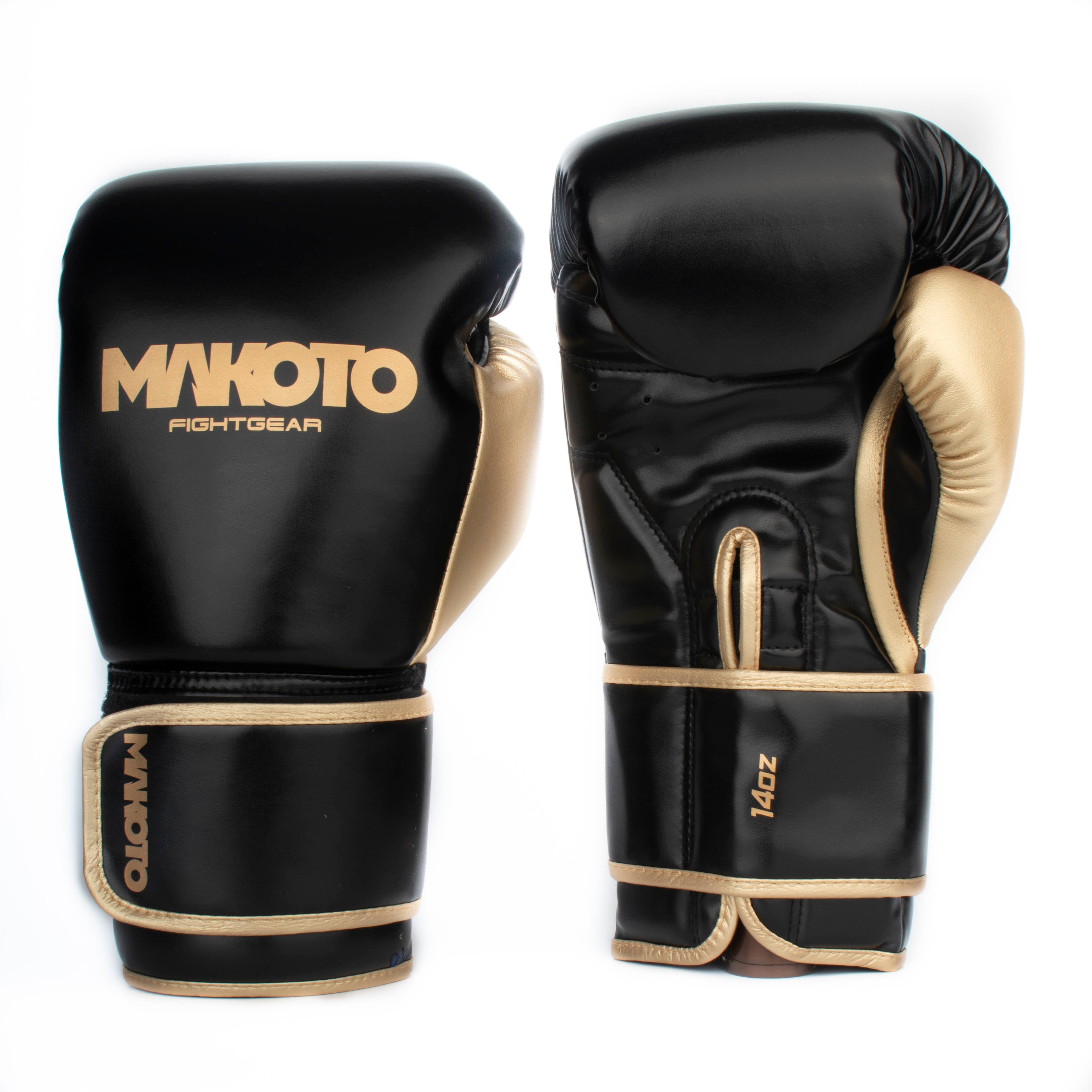 Guantes Boxeo Venum Giant 3.0, Kick Boxing, Muay Thai, MMA, Negro con  Dorado, 14 oz.