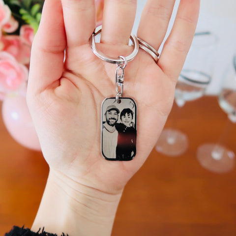 Custom Photo Dog Tag Necklace