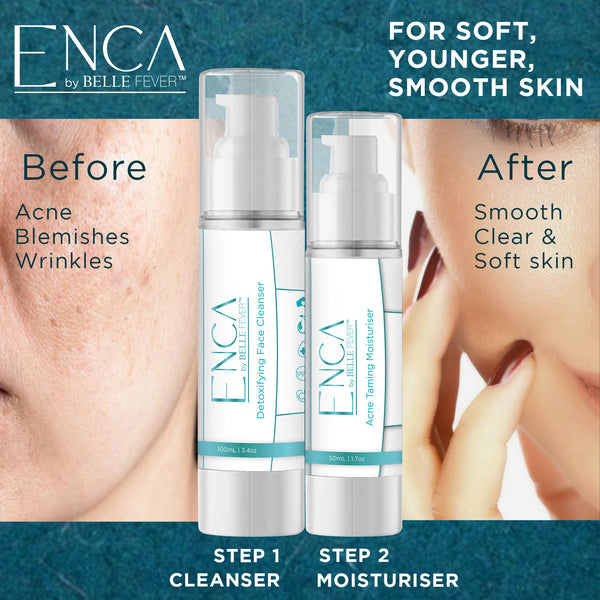 ENCA Skincare Cleanser and Moisturiser