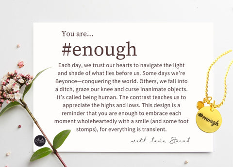 You are Enough Necklace