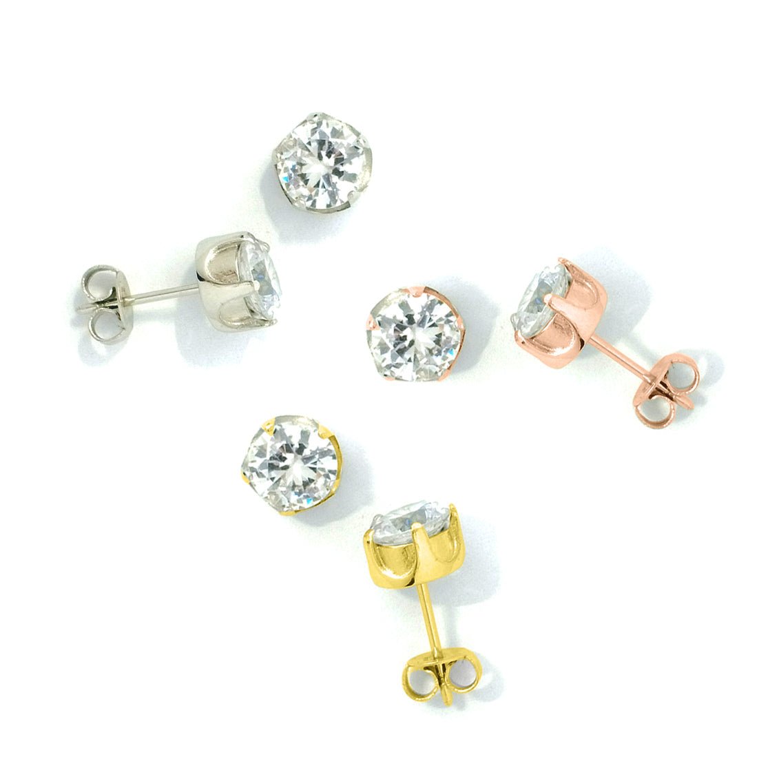 AddOn Special - Round Stud Earrings - BELLE FEVER product image