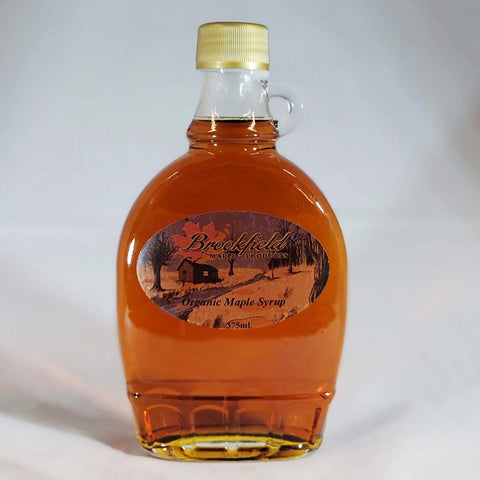 Traditional Glass Syrup Container