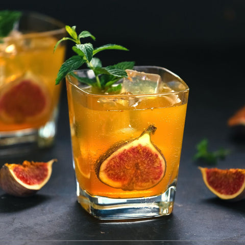 Fig maple cocktail