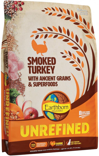 Earthborn Holistic Unrefined Smoked Turkey With Ancient Grains Super